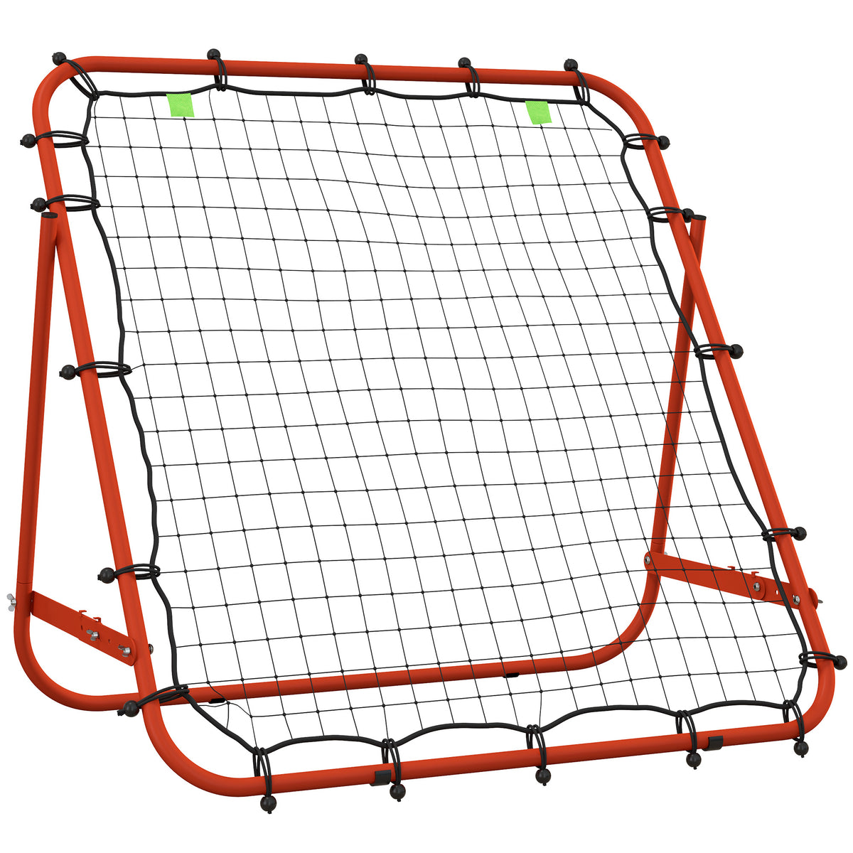PURE Adjustable Rebounder Net Kickback Target Goal for Teens Adults Training, Red