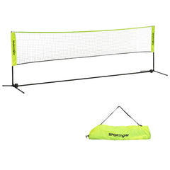 PURE 4m Badminton Net, Height Adjustable Outdoor Sports Net, with Carry Bag, for Tennis, Pickleball, Volleyball