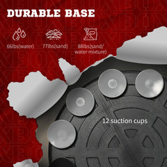 PURE Adjustable Speed Bag, Boxing Bag, with Stand, Reflex Bar, Punching Pad, Black