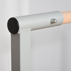 PURE Height Adjustable Gymnastics Horizontal Bar for Kids, Children Junior Kip High Bar Fitness, Blue