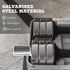 PURE Adjustable Dumbbells Weights Set with Storage Box, 10kg x 2