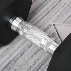 PURE 2x20kg Rubber Hex Dumbbell Portable Hand Weights Dumbbell Home Gym Workout Fitness Hand Dumbbell