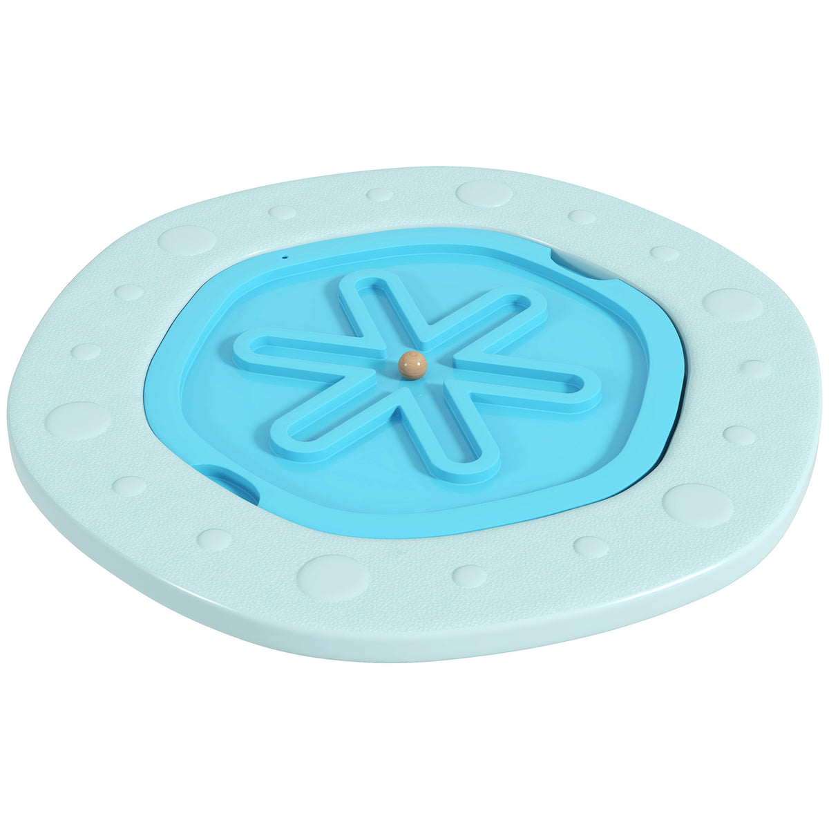 PURE Two-In-One Balance Board, Kids Wobble Board with Ball - Blue