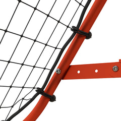 PURE Adjustable Rebounder Net Kickback Target Goal for Teens Adults Training, Red