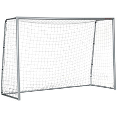 PURE 10ft x 6.5ft Football Goal, Football Net for Garden with Ground Stakes, Quick and Simple Set Up