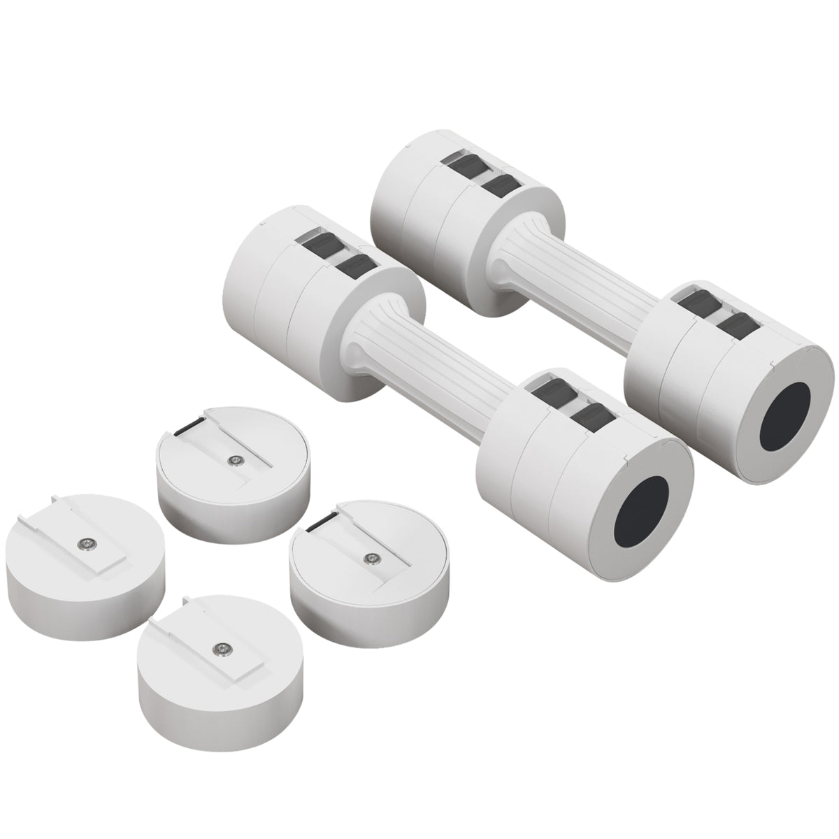 PURE Dumbbells Set, Adjustable Weights for Women Men Home Gym Workout, 2.5KG x 2