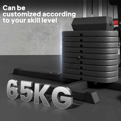 PURE Multi Gym Workout Station, Weight Machine with 65kg Weight Stack, Sit Up Bench, Push Up Stand, Dip Station