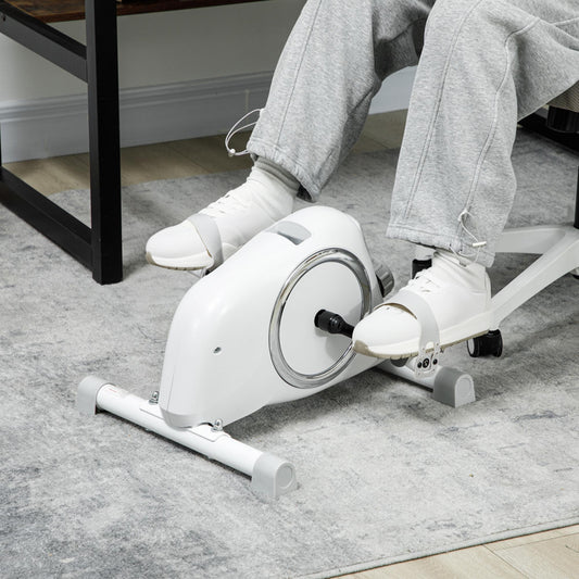 PURE Pedal Exerciser with Eight Level Magnetic Resistance, with Eight-Level Magnetic Resistance, White