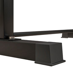 PURE Flat Weight Bench, 300KG Weight Capacity Workout Bench with Dumbbell Rack