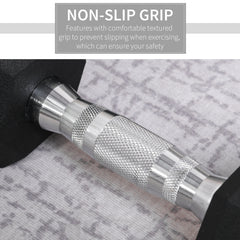 PURE 2x4kg Rubber Dumbbell Sports Hex Weights Sets Home Gym Fitness Hexagonal Dumbbells Kit Weight Lifting Exercise