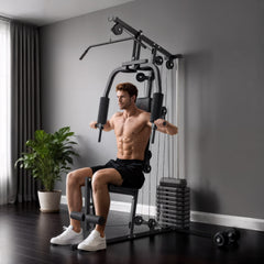 PURE Multifunction Home Gym Machine, with 45kg Weight Stacks, for Strength Training