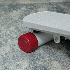 PURE Mini Stepper Machine, with LCD Monitor, Non-Slip Pedals, Grey