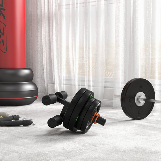 PURE Tib Bar with 2 x 5kg&2 x 10kg Olympic Weight Plates, Tibialis Trainer Calf Raise Machine for Shin Splints and Knee Pain Relief, for Home, Gym, Lifting and Strength Training