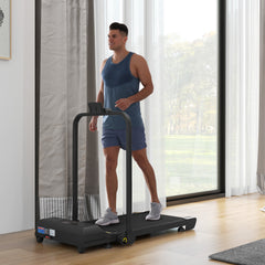 PURE 2.5HP Walking Pad Treadmill, Folding Under Desk Treadmill, Walking Machine, 1-10km/h, with Remote Control