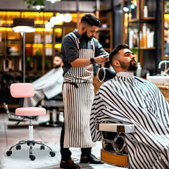 PURE 360° Swivel Seat Salon Stool - Pink