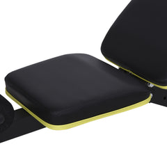 PURE PVC Upholstered Steel Sit-Up/Dumbbell Duo Bench Black