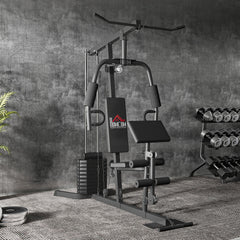 PURE Multi-Exercise Gym Station, with 45kg Weight Stack, for Full Body Workout