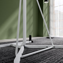 PURE Freestanding Boxing Punch Bag & Speed ball Station, for Home Gym, White