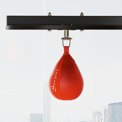 PURE Adjustable Freestanding Speedbag, Punch Bag Hanger, Black