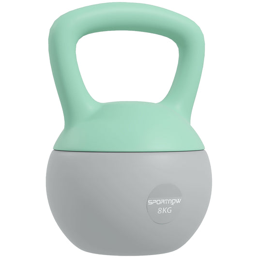 PURE 8KG Kettlebell, Soft Kettle Bell with Non-Slip Handle for Home Gym Weight Lifting and Strength Training