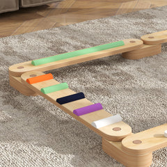 PURE Wooden Balance Beam for Kids, Balance, Coordination, Agility