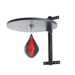 Speedball Platform with Punch Bag, Swivel Bracket for MMA Training & Workout, Includes Ball