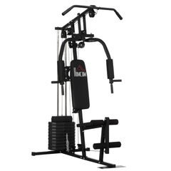 Multifunction Home Gym Machine, with 45kg Weight Stacks, for Strength Training