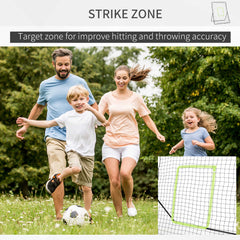 PURE Baseball Rebounder Net Teens Adults Game Spot Softball Training Aid Practise Target Strike Shot Goal Play