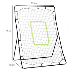 PURE Baseball Rebounder Net Teens Adults Game Spot Softball Training Aid Practise Target Strike Shot Goal Play