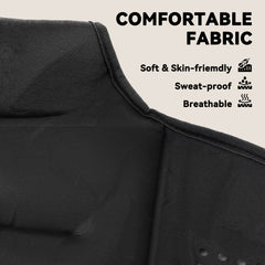 PURE Weighted Vest, 8 kg Weight Vest with Adjustable Straps, Reflective Strips, Black