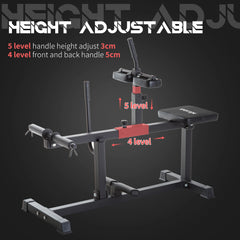 PURE Seated Leg Extension Machine, Adjustable Leg Raise Machine and Curl Machine with Plate Loaded for Hip, Lower Body and Home Gym Workout
