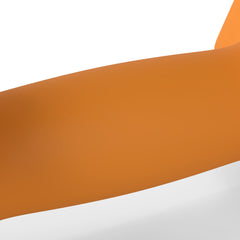 PURE 2 x 1.5kg Hexagonal Dumbbells Weights Set with Non-Slip Grip for Home Gym Workout, Orange