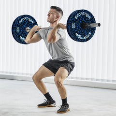 PURE Olympic Weight Plates with 5cm Holes, for Weight Lifting, 2 x 20KG