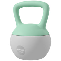 10KG Kettlebell, Soft Kettle Bell with Non-Slip Handle for Home Gym Weight Lifting and Strength Training