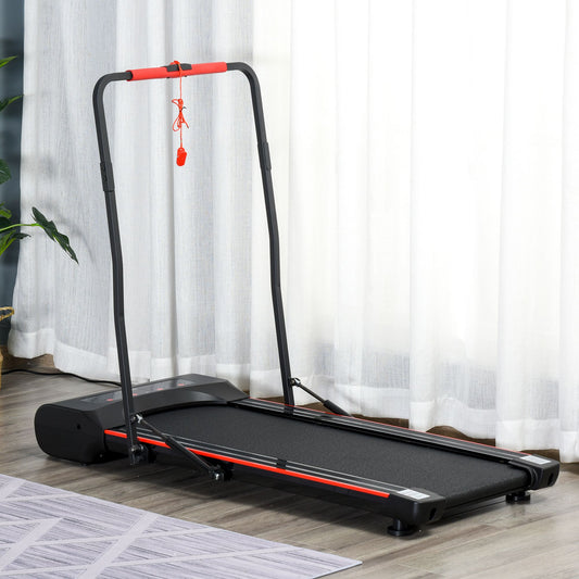 PURE Foldable Walking Machine Treadmill 1-6km/h with LED Display & Remote Control Exercise Fitness for Home Office