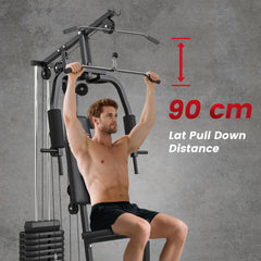 PURE Multifunction Home Gym Machine, with 45kg Weight Stacks, for Strength Training