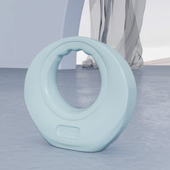 PURE 6kg Kettlebell, Kettle Bell with Wide Handle for Home Gym, Weight Lifting, Strength Training, Light Grey