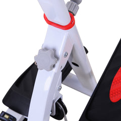 PURE Stepper w/ Handle Hand Grip Workout Fitness Machine For Fitness Aerobic Exercise Home Gym Red
