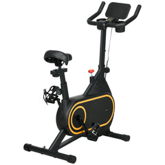 PURE Magnetic Indoor Cycling Bike, Exercise Bike with Silent Flywheel, LCD Display, Tablet Holder, Comfortable Seat