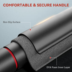 PURE Pull Up Bar, for 92-120cm Doorways, No Screws, Maximum load 200kg