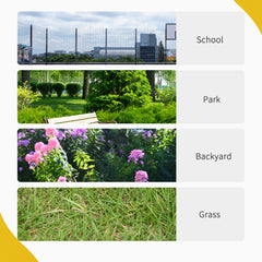 PURE Set of 2 Football Goal Net 6 x 3 ft Foldable Outdoor Sport Training Teens Adults Football with Carrying Bag Blue