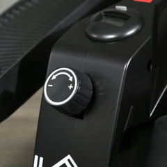 PURE Mini Manual Elliptical Bike, Compact Elliptical Cross Trainer Fitness Workout w/ LCD Monitor, Anti-Slip Pedals, Adjustable Resistance for Home Office