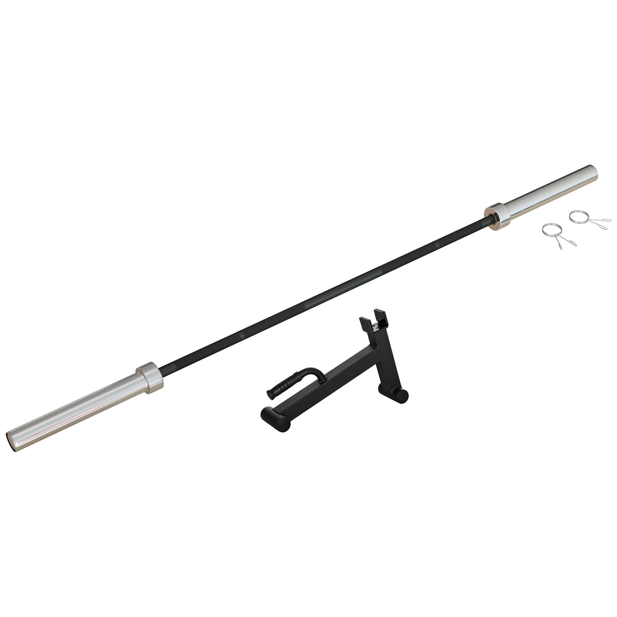 PURE 210cm Barbell Set, Barbell Bar for 5cm Weight Plates for Loading 200kg Weight Plates, for Home Gym Weight Training