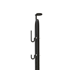 PURE Vertical and Horizontal Bike Rack Bicycle, Storage Stand with Adjustable Hooks, for 24"-29" Wheels, 700c Bike