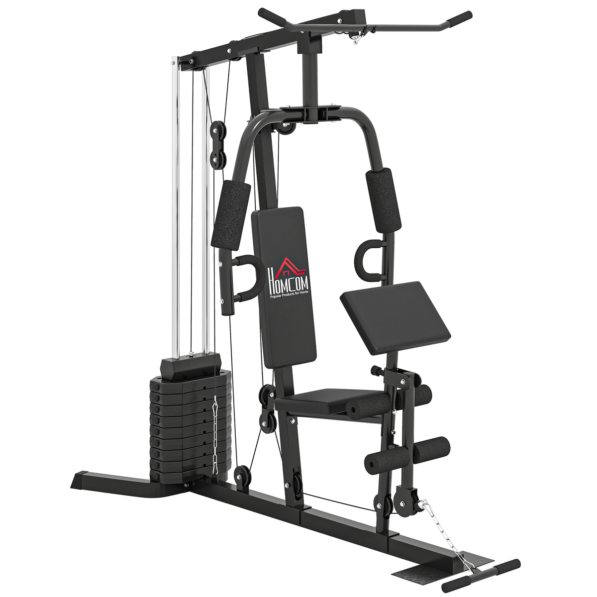 PURE Multi-Exercise Gym Station, with 45kg Weight Stack, for Full Body Workout
