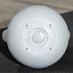 PURE Kettlebell, 2kg Kettle Bells with Handle for Home Gym Weight Lifting and Strength Training, Pink and Grey