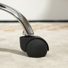 PURE Adjustable Rolling Swivel Beauty Salon Chair, Stool for Spa, Grey