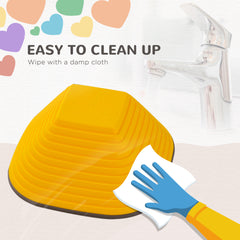 PURE Balance Stepping Stones for Kids, 11-Piece Non-Slip Stackable River Stones, Obstacle Courses for Balance and Motor Skill