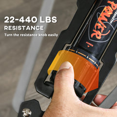 PURE Twister Arm Exerciser, Adjustable 22-440lbs Hydraulic Power Exerciser, Home Chest Expander, Strength Training Fitness Equipment for Arm, Chest, Bicep, Abdomen, Shoulder